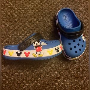 Mickey Mouse Toddler Crocs